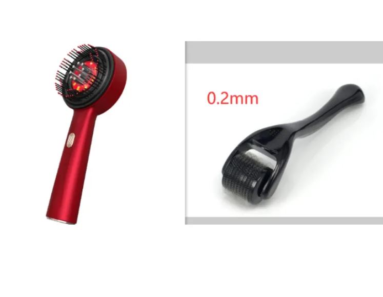 The Scalp Comb — Vibrating Massage Comb with Red Light