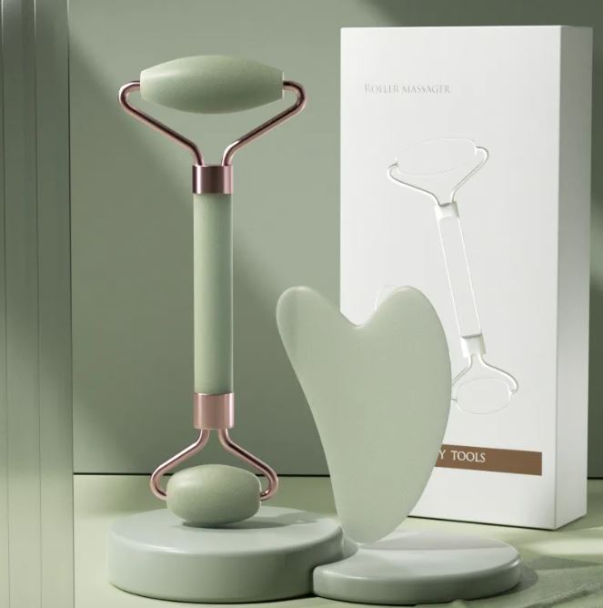 The Sculpt Duo — Contour Roller & Scraping Tool