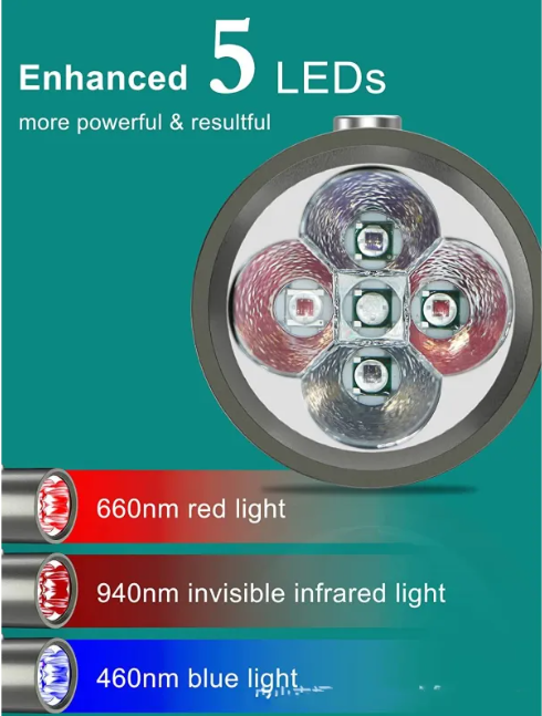 The Glow Wand — Handheld Red Light Device