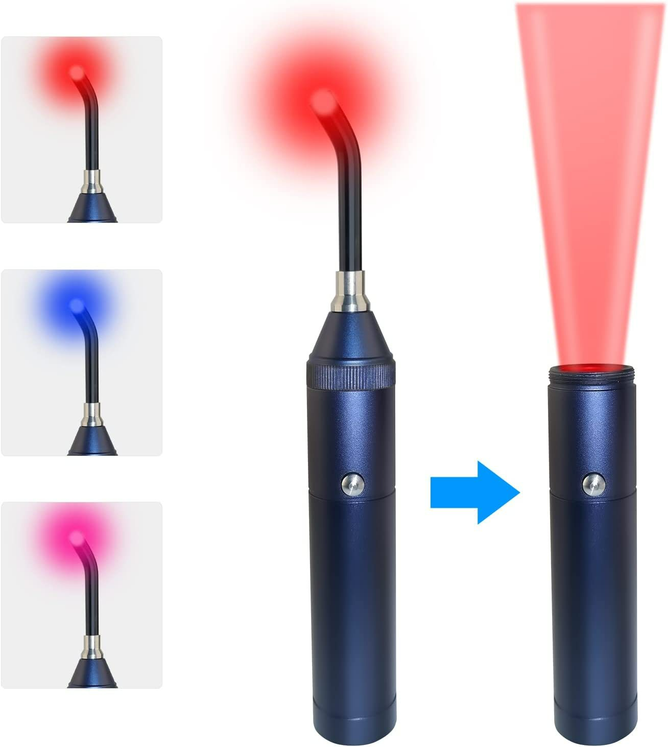 The Glow Pro handheld red light device