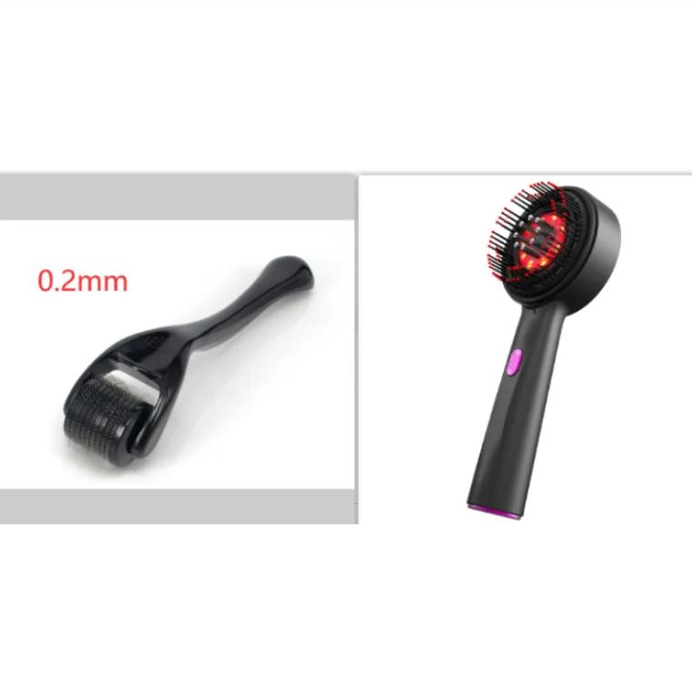 The Scalp Comb — Vibrating Massage Comb with Red Light