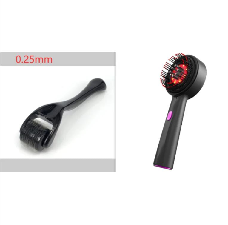 The Scalp Comb — Vibrating Massage Comb with Red Light