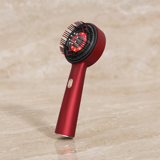 The Scalp Comb — Vibrating Massage Comb with Red Light