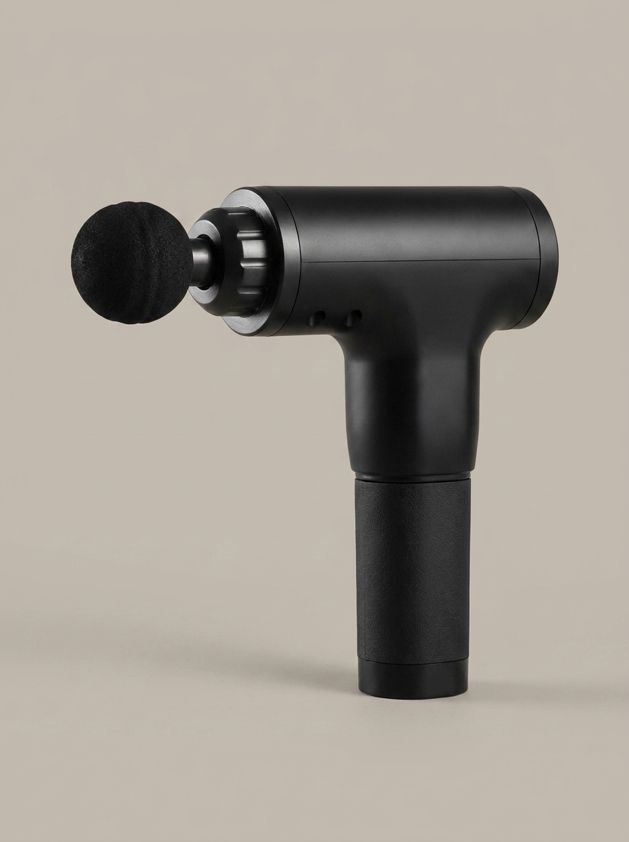 The Recovery Gun Pro — Deep-Tissue Massager (4 Heads)