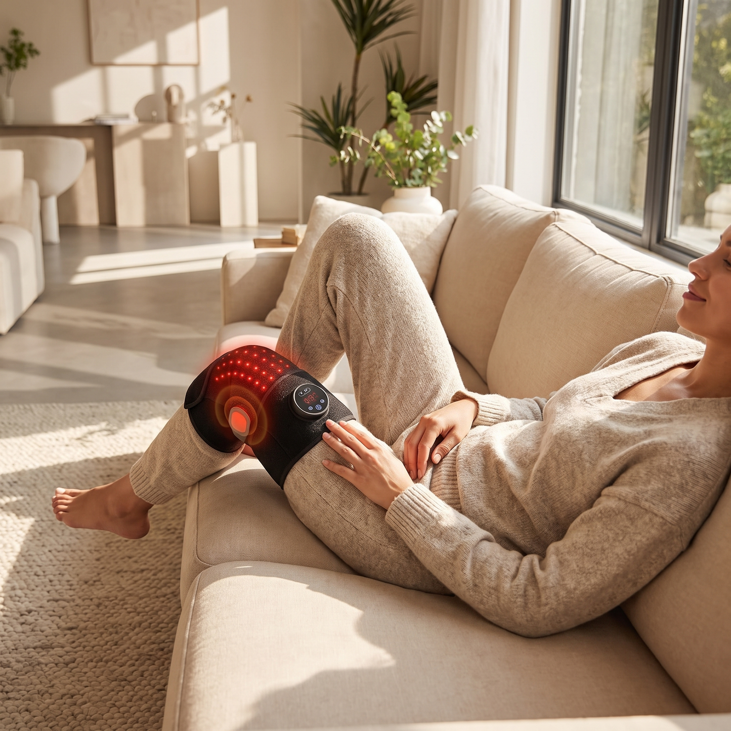 The Recovery Pad — Red Light & Heated Massage Wrap